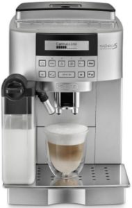 Coffee machine with cappuccino maker
